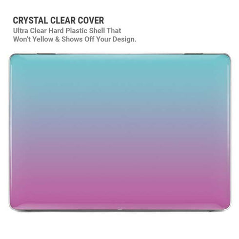 Purple and Blue Ombre MacBook Pro 14in (2021-24) Case plus Skin